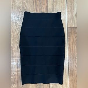 Romeo + Juliet Couture Black Pencil Skirt